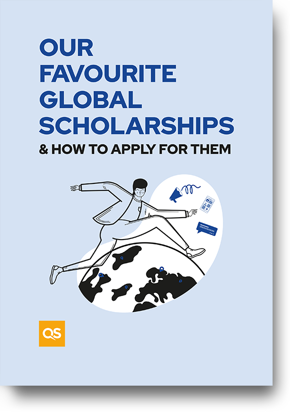 Guide cover - Our favourite global scholarships from around the world and how to apply for them