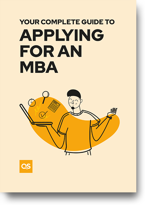 Guide cover - Your complete guide to applying for an MBA